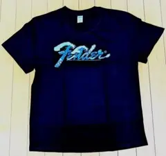 Fender 波模様ロゴ Tシャツ Lサイズ フェンダー