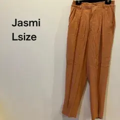 【未使用品】パンツ カジュアルパンツ ユニセックス オレンジ 絹 シルク100%