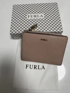 FURLA ピンク 二つ折り財布