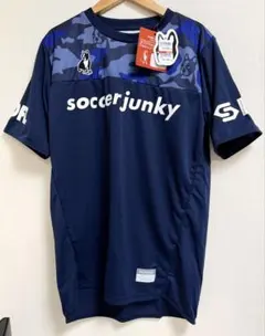 【新品未使用】soccer junky 迷彩柄サッカーシャツ Mサイズ