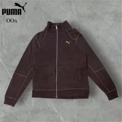 00s プーマ PUMA 裏起毛 スウェットジャケット トラックジャケット