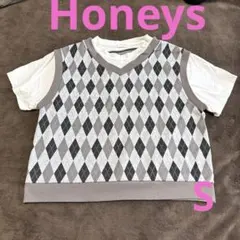 Honeys トップス　Sのサムネイル
