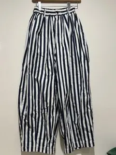 新品タグ付き DENIM DUNGAREE 01サイズ バルーンパンツ ワイド - メルカリ