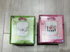 星のカービィ　一番くじ　カービィ一番くじE賞ロックなグラス