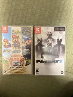 スーパーマリオ3Dコレクション & PAYDAY 2 マリオシュリンク付き未開封