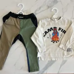 子供服　ロンT ズボン　パンツ　セット　100cm 男の子　ブリーズ