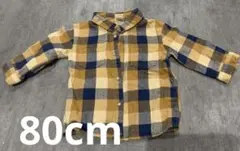 無印良品　子供服 チェックシャツ