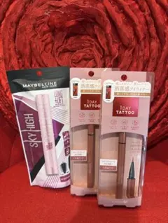 マスカラ×1 アイライナー×2 の3点セット 新品未使用