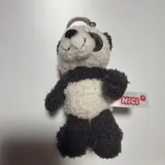 【未使用】NICI パンダ ぬいぐるみ キーホルダーのサムネイル