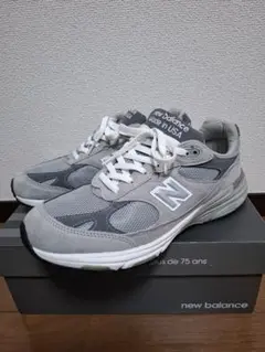ニューバランス　993 グレー 2E 28