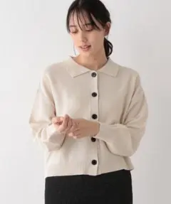 グローバルワーク襟付きカーディガン