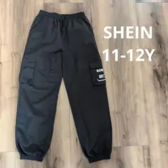 SHEIN カーゴパンツ ブラック 11-12Y