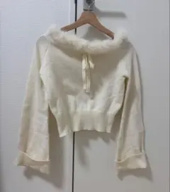 アイボリー ニット　お値下げ中