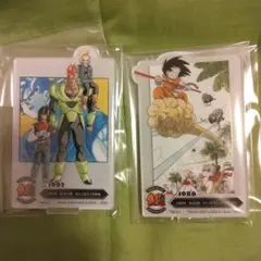 ドラゴンボール 40周年くじ　F賞アクレクト　 アクリルスタンド 2種セット