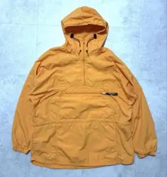 80-90s llbean ナイロンアノラック マンゴー