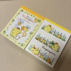ポムポムプリン メモ帳 2種セット サンリオ