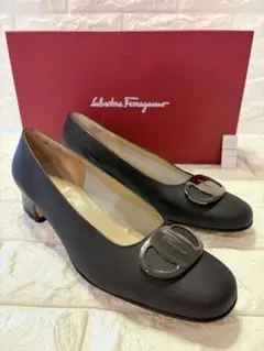 Salvatore Ferragamoフェラガモ パンプス ブラック ガンチーニ