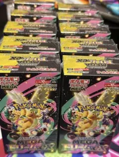 ポケモンカードゲーム MEGAドリームex 10BOX 新品未開封シュリンク付き