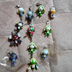 激レア　ケロロ軍曹　ケロロ小隊全員集合であります　チャーム　ストラップ