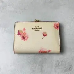 COACH コーチ ノラキスロック がま口財布 レディバグ てんとう虫 日本