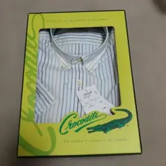 Crocodile ストライプシャツ Lサイズのサムネイル