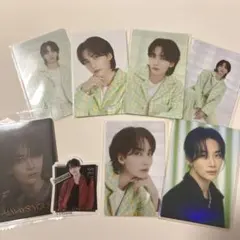 ジョンハン8点セット！seventeen トレカ　ステッカー　セット