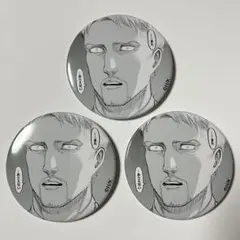 進撃の巨人 東京駅 ライナー 電車 駅あるある 缶バッジ ③ 3個セット