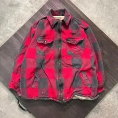 UNIQLO ユニクロ チェック柄 ネルシャツ 赤 M 2271 - メルカリ