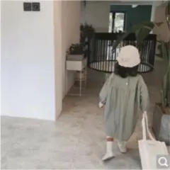 お値下げ（即納）新品 大人気 女の子シャツワンピース 110