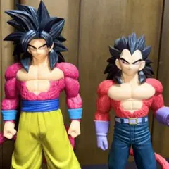 【美品✨️】超サイヤ人4 孫悟空 ベジータ 出陣 フィギュア ドラゴンボール 人気