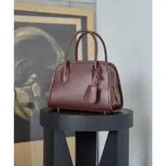 新品】LOWELL Things /レザー2WAYショルダーバッグ ボルドー - メルカリ