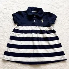 ボーダー poloポロワンピースのサムネイル
