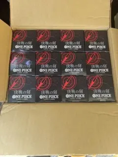 テープ付き 決戦の刻 ワンピースカードゲーム 12BOX - メルカリ