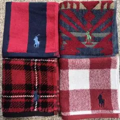 Ralph Lauren ハンカチ 4枚セット