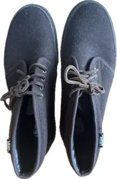 VANSダークブラウン ハイカットシューズ 27cm