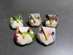 ハンドメイド　ふくろう　布製ハンドメイド