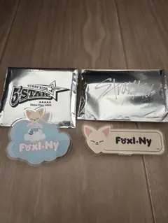StrayKidsスキズ アイエン フォクシニー skzooランダムネームバッチ