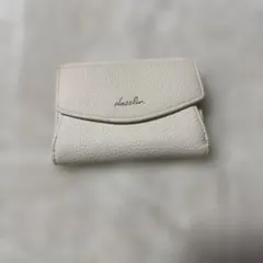 dazzlin シュリンク　二つ折りコンパクトウォレット　ホワイトのサムネイル