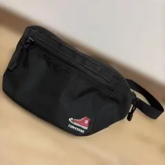 CONVERSE コンバース　ウエストポーチ ボディバッグ ブラック