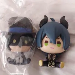 ツイステ ツイステッドワンダーランド 一番くじ デフォルメ フィギュア 2点