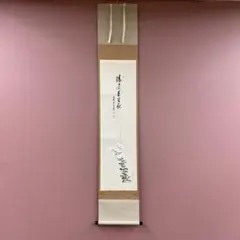 美品 掛け軸 瑞龍山雲澤禅寺 足立泰道作「瀧直下三千丈」共箱 禅語 夏