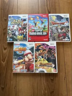 Wiiソフトセット 大乱闘スマッシュブラザーズX 他