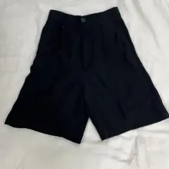 GU バミューダパンツ　ブラック　Sサイズ　ハーフパンツ