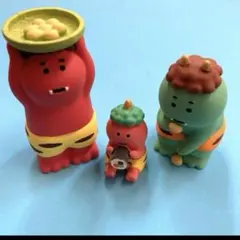 新品　コンコンブル　豆ひろい鬼　豆キャッチ鬼　小鬼恵方巻　計3点