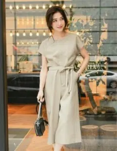 バンヤードストーム(BARNYARD STORM) リネンライク　サロペット