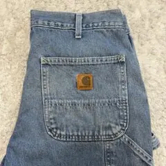 Carhartt デニム ペインターパンツ フェード 33x32のサムネイル