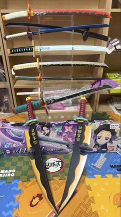 鬼滅の刃　日輪刀　フリューフルコンプリート　胡蝶しのぶ　DX日輪刀