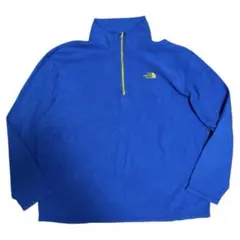 THE NORTH FACE ハーフジップフリース XL ブルー