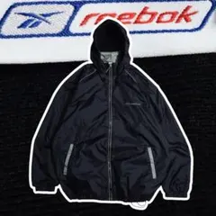 90~00s Reebok ナイロンジャケット ドローコード テック y2k