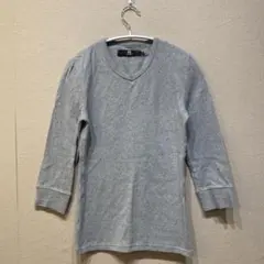 CAMBIO 七分袖Tシャツ　カットソー　サイズM グレー　綿のサムネイル